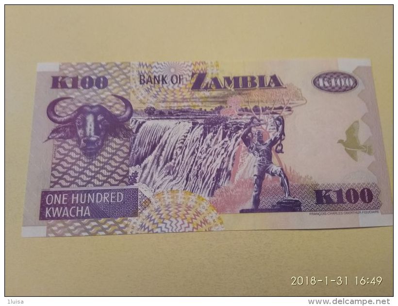 100 Kwacha 2006 - Zambie