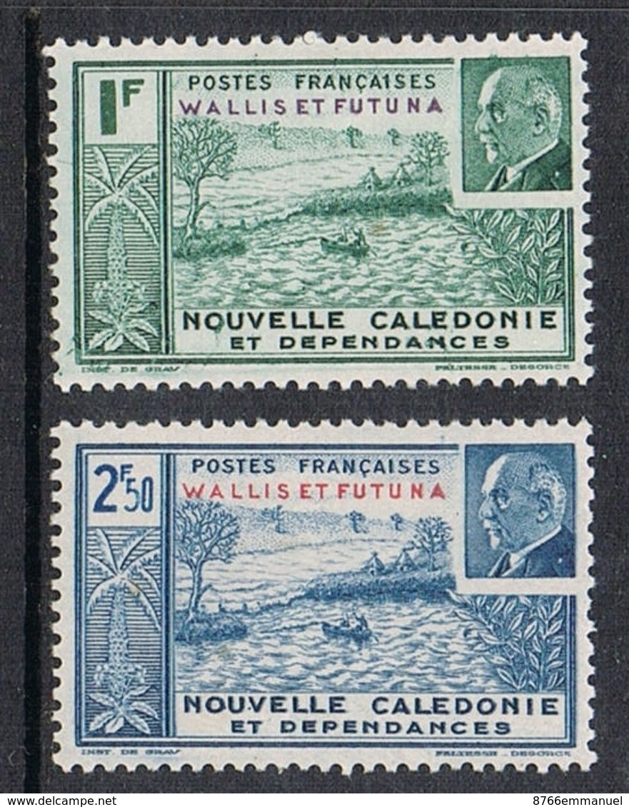 WALLIS-ET-FUTUNA N°90 ET 91 N* - Ongebruikt