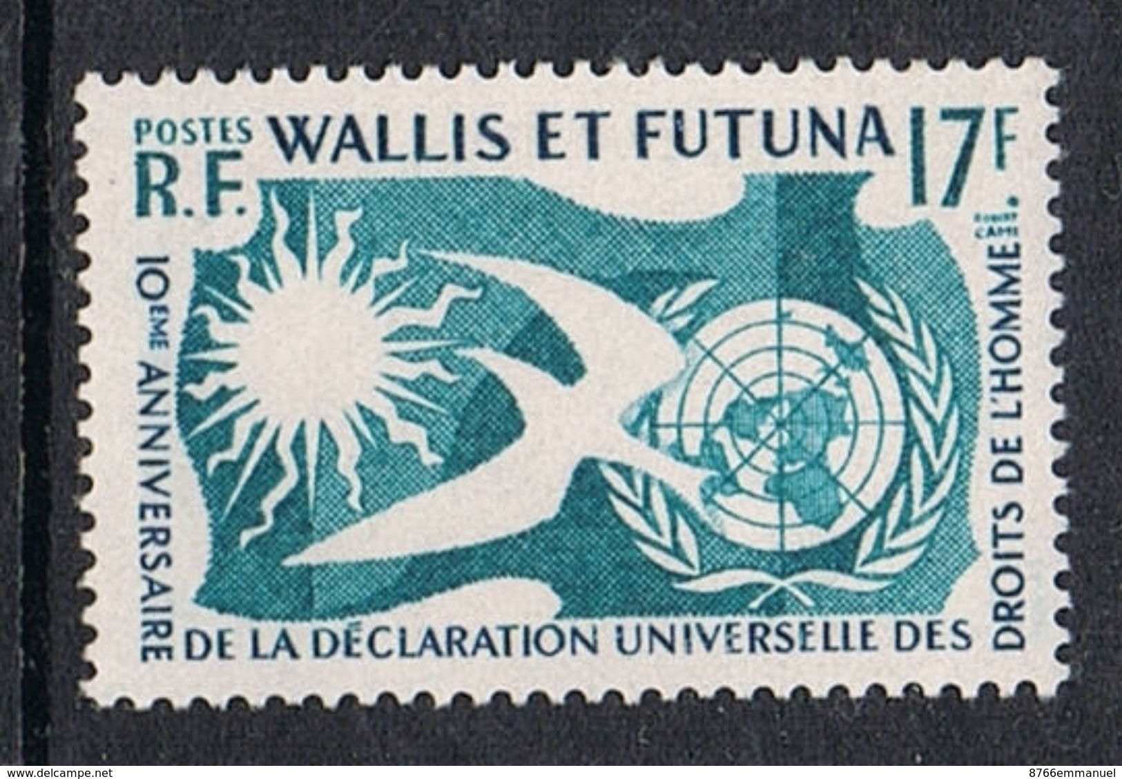 WALLIS-ET-FUTUNA N°160 N** - Unused Stamps