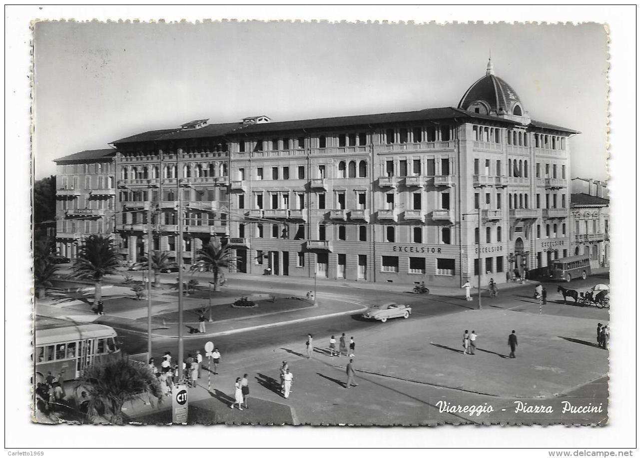 VIAREGGIO - PIAZZA PUCCINI   - VIAGGIATA FG - Viareggio