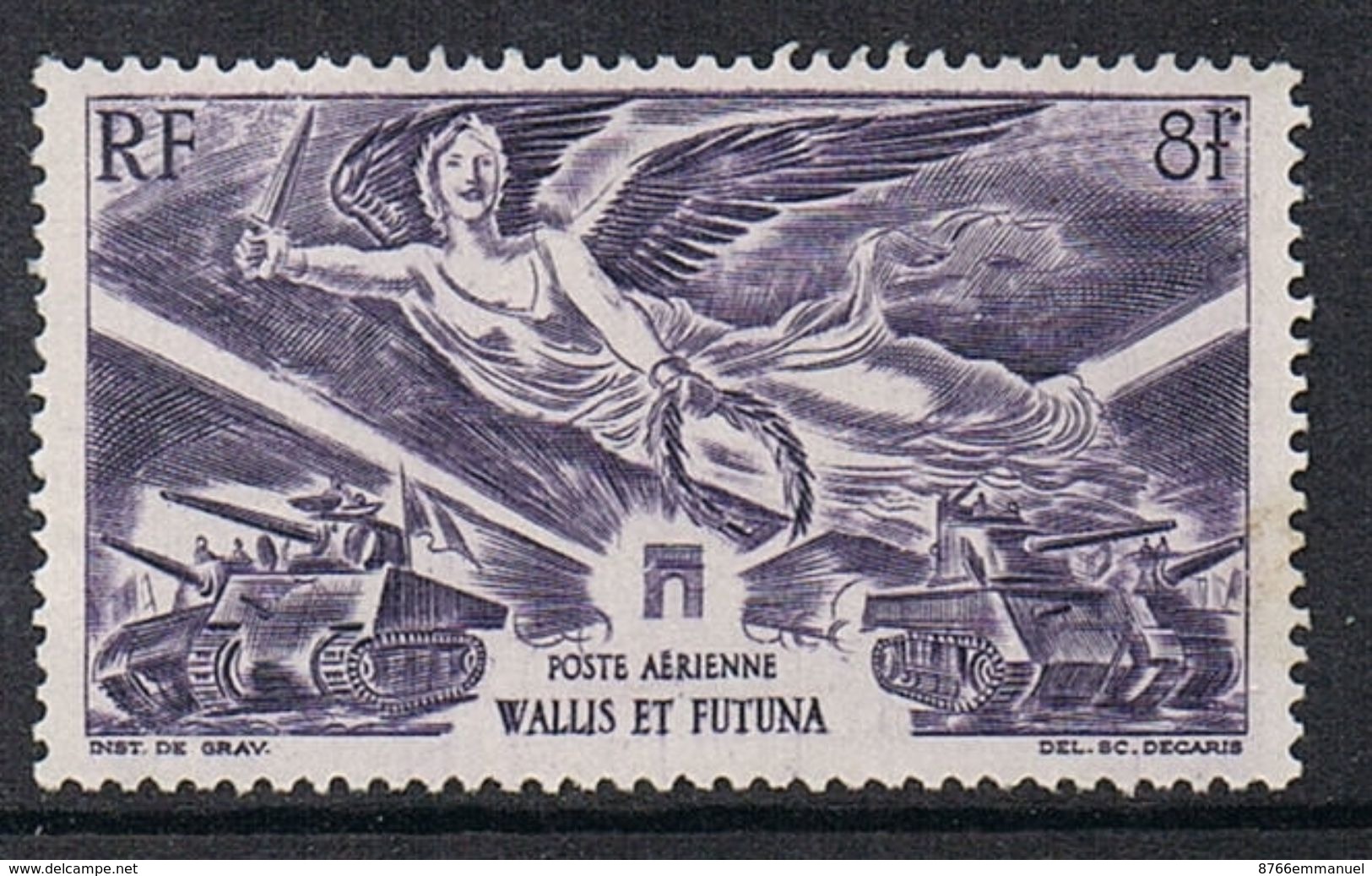 WALLIS-ET-FUTUNA AERIEN N°4 N* - Neufs