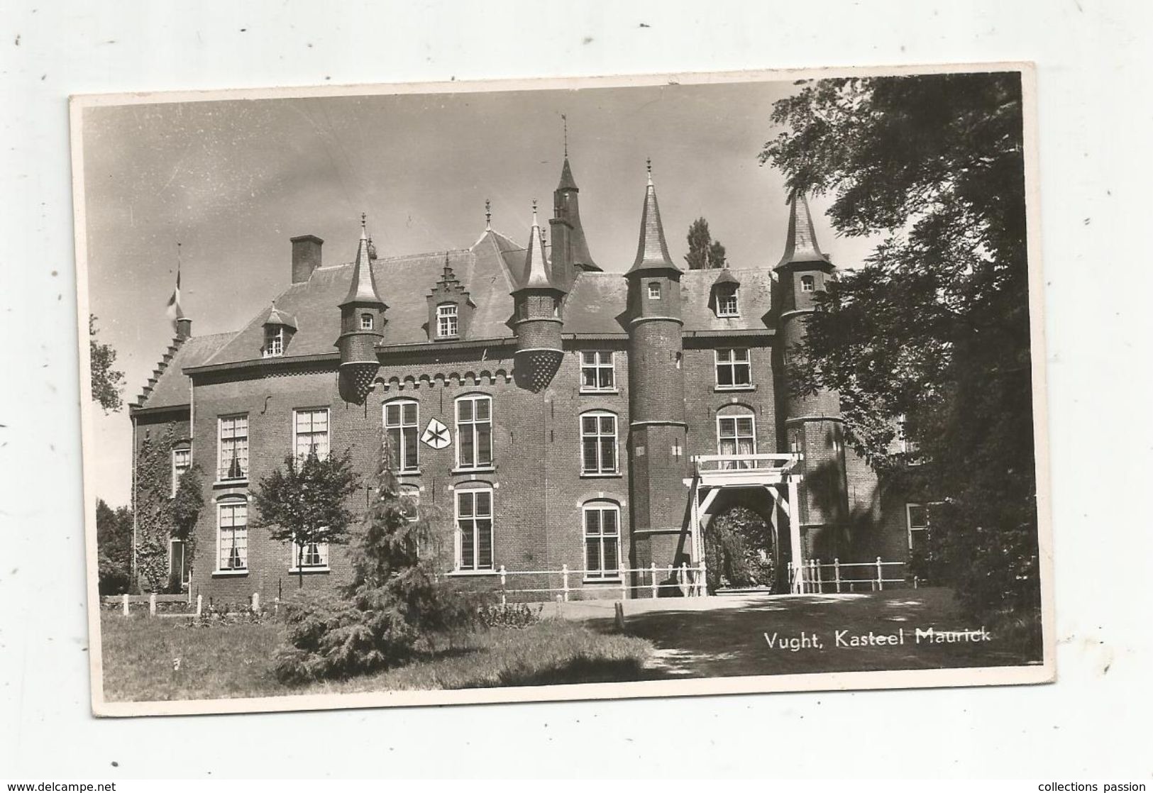 Cp, PAYS BAS , VUGHT ,  Kasteel MAURICK , Vierge ,  Ed. Poekh - Vught