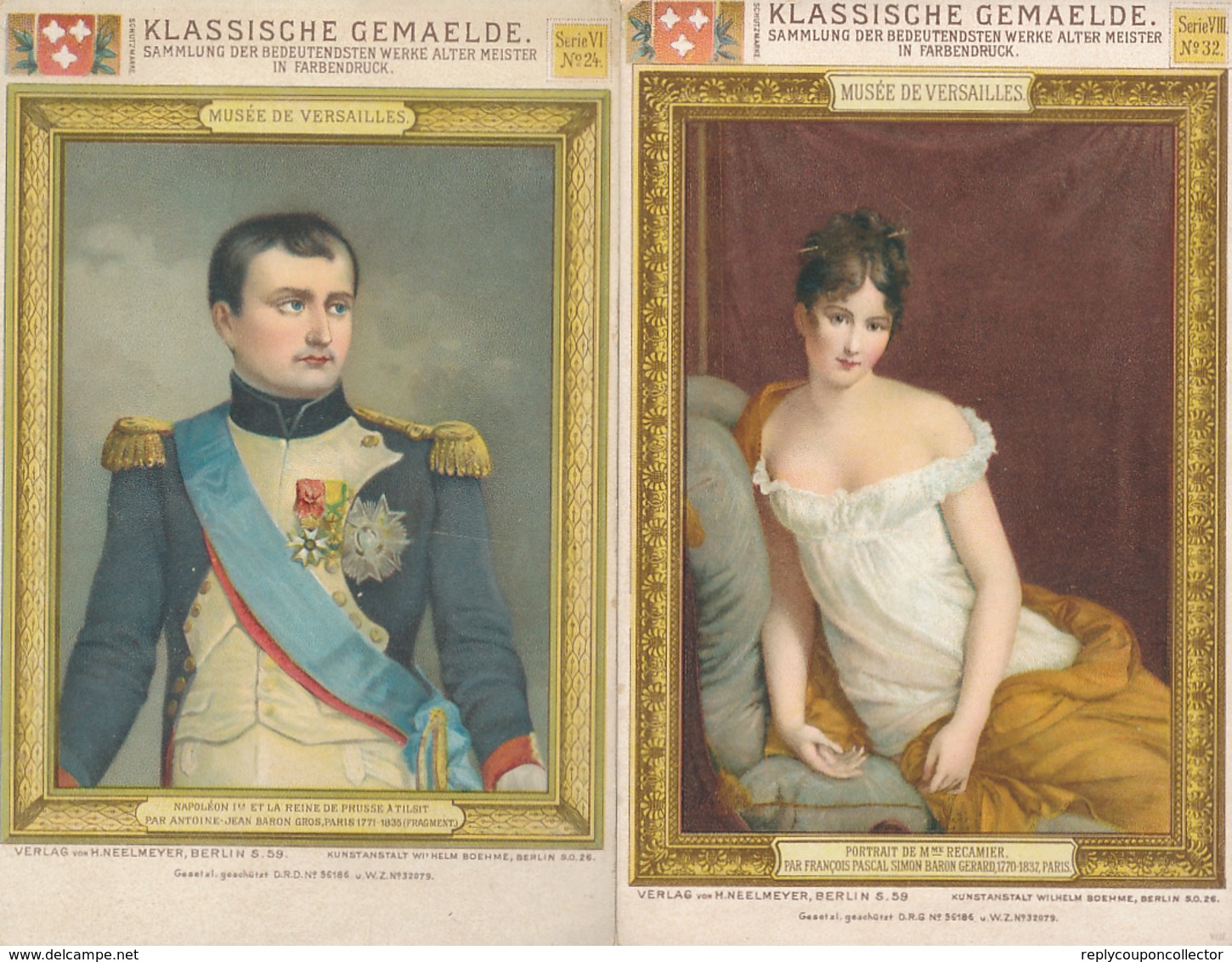 NAPOLEON I. Und Mme. Julie Recamier - Royal Families