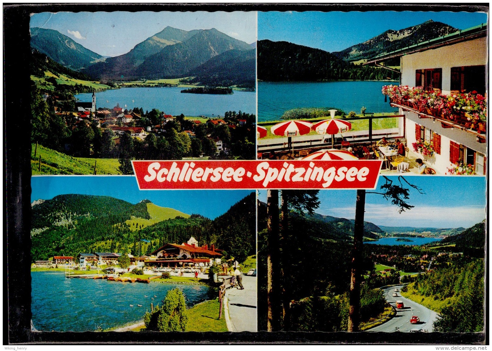 Schliersee - Mehrbildkarte 3   Schliersee Spitzingsee - Schliersee