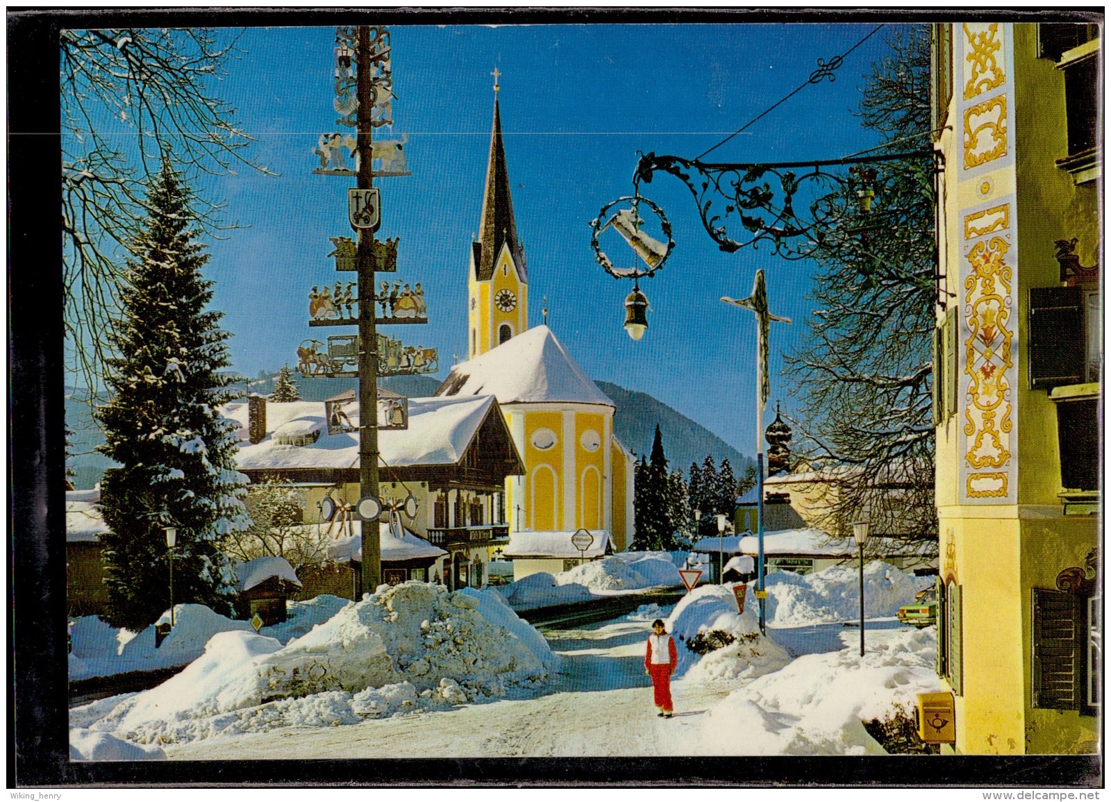 Schliersee - Am Dorfplatz Mit Maibaum - Schliersee