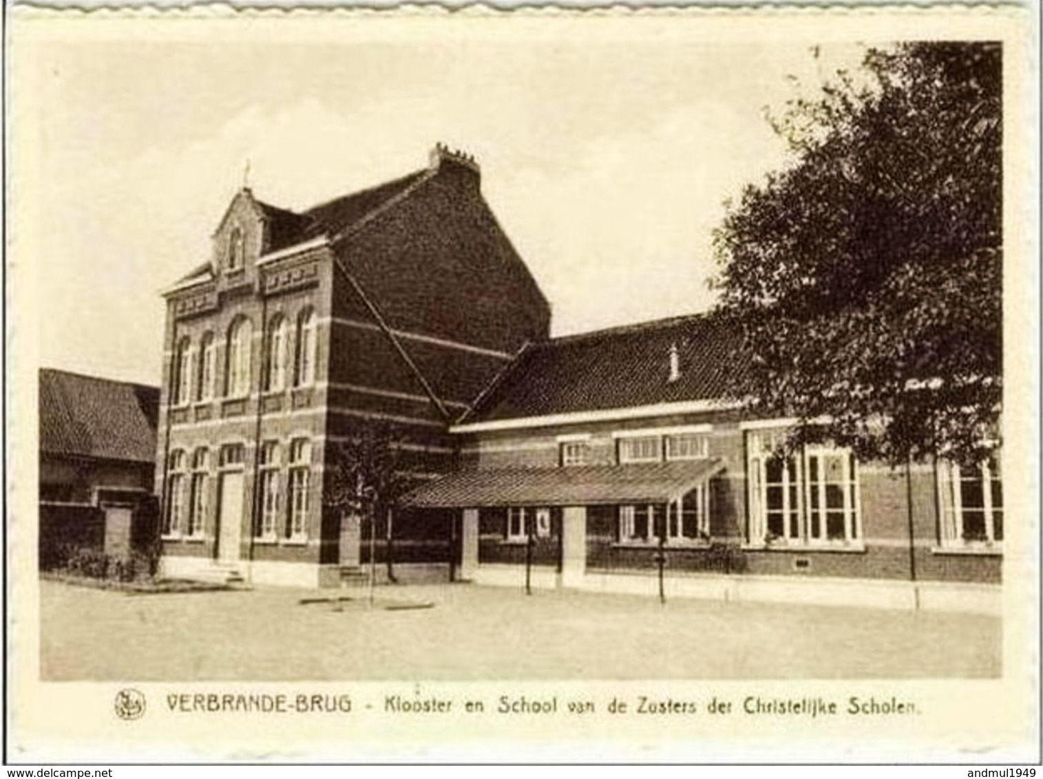 VERBRANDE-BRUG - Klooster En School - Grimbergen