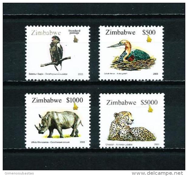Zimbabwe  N&ordm; Yvert  514/17  En Nuevo - Zimbabwe (1980-...)