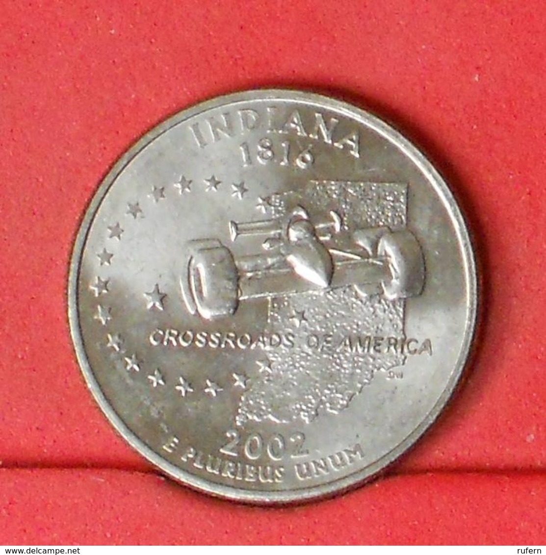 USA 25 CENTS 2002 D -    KM# 334 - (Nº20262) - 1999-2009: State Quarters