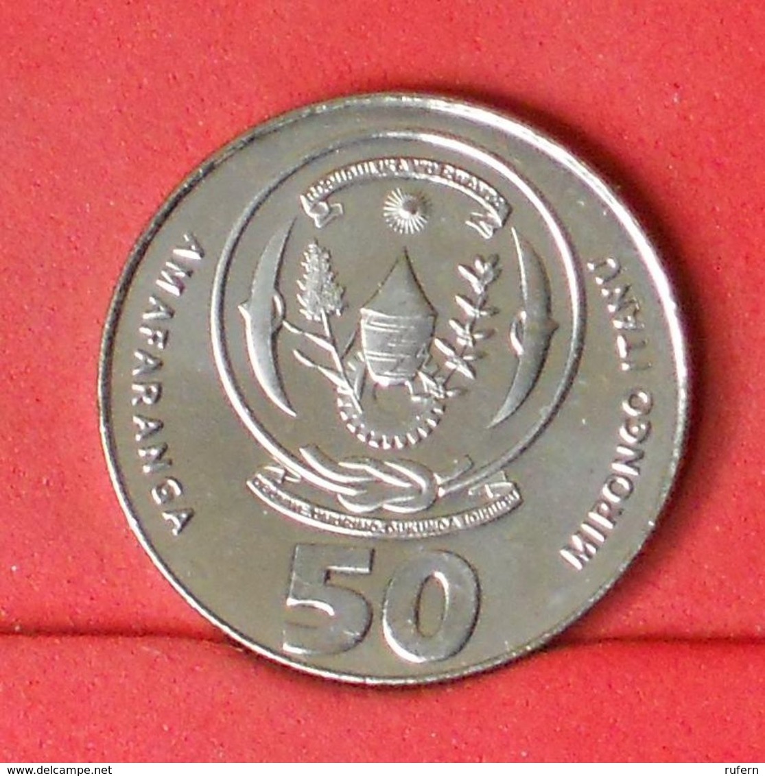 RWANDA 50 FRANCS 2011 -    KM# 36 - (Nº20273) - Rwanda