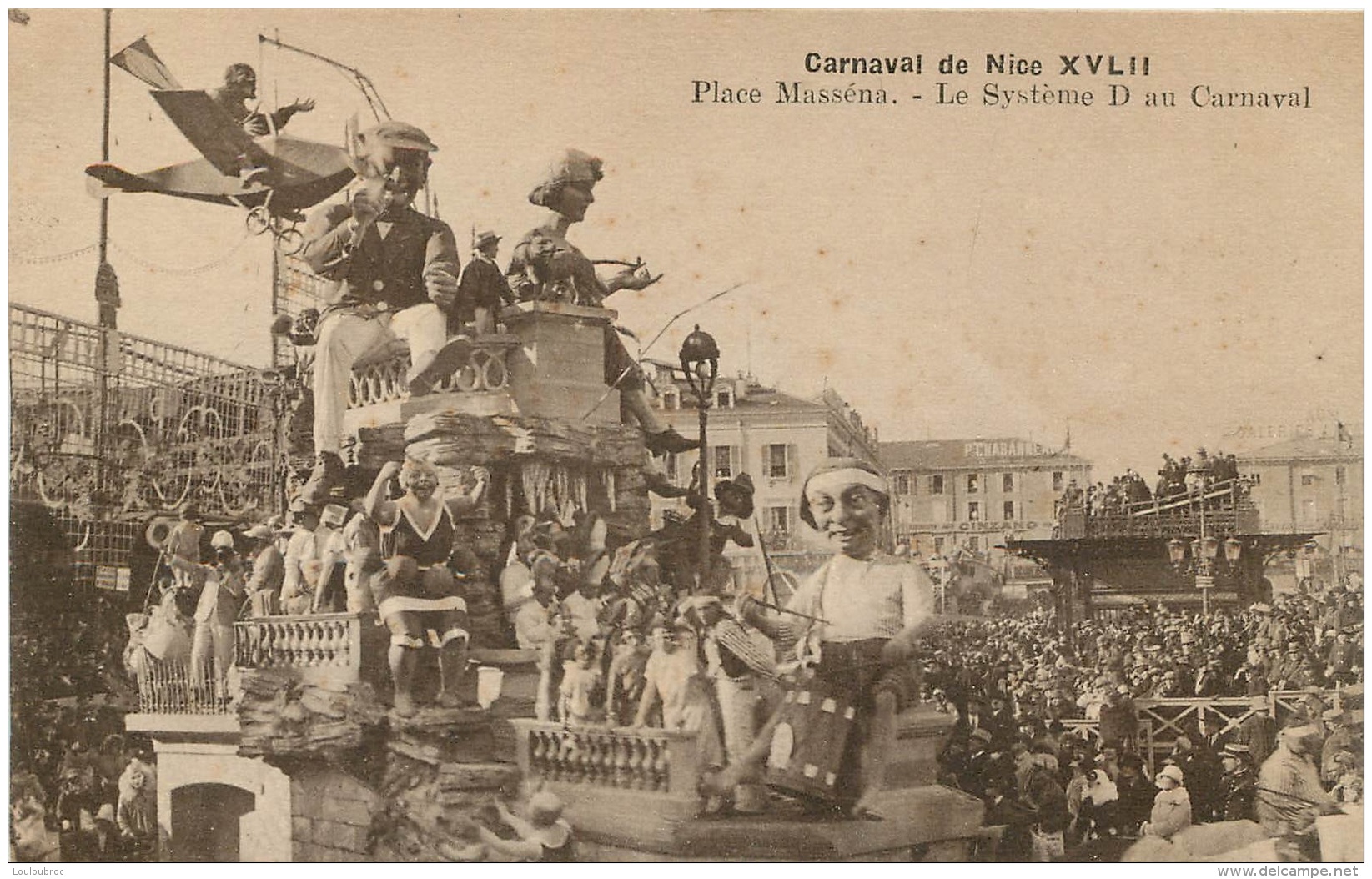 NICE LOT DE 4 CARTES  CARNAVAL  DE NICE - Carnaval