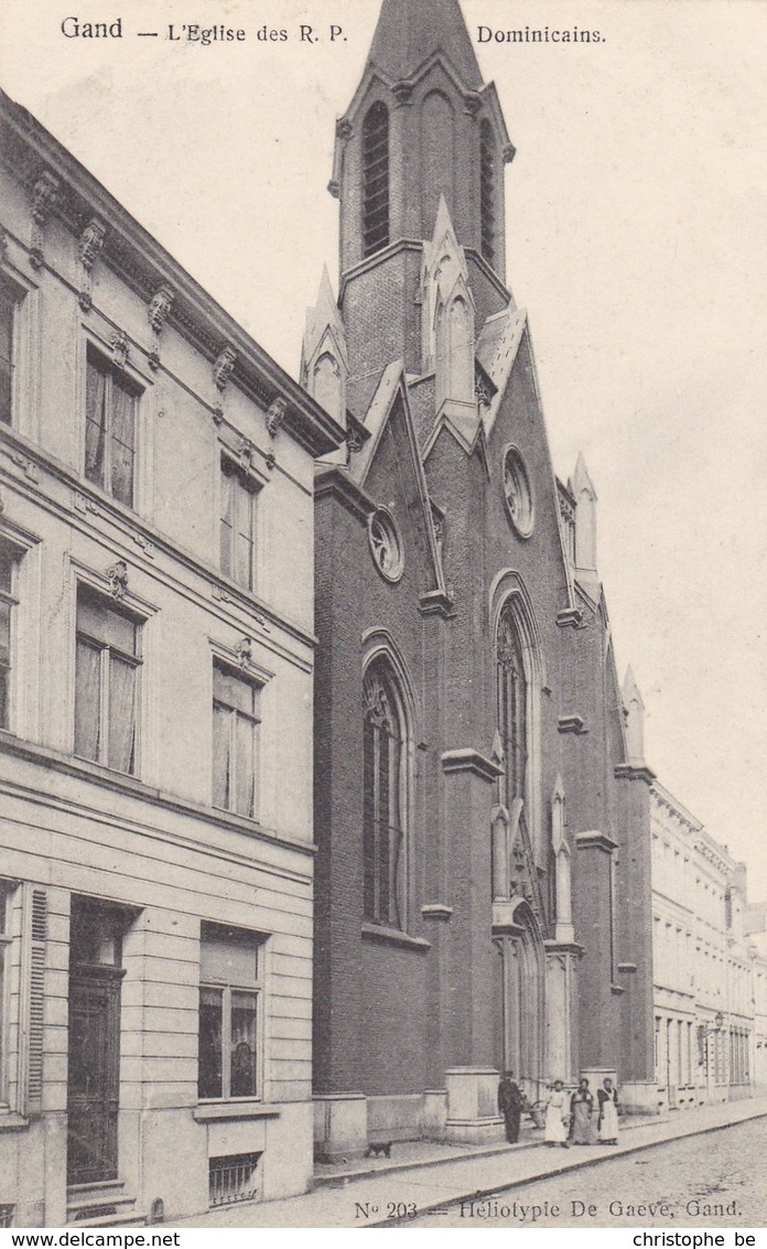Gent, Gand, L'Eglise Des R.P. Dominicains (pk42832) - Gent