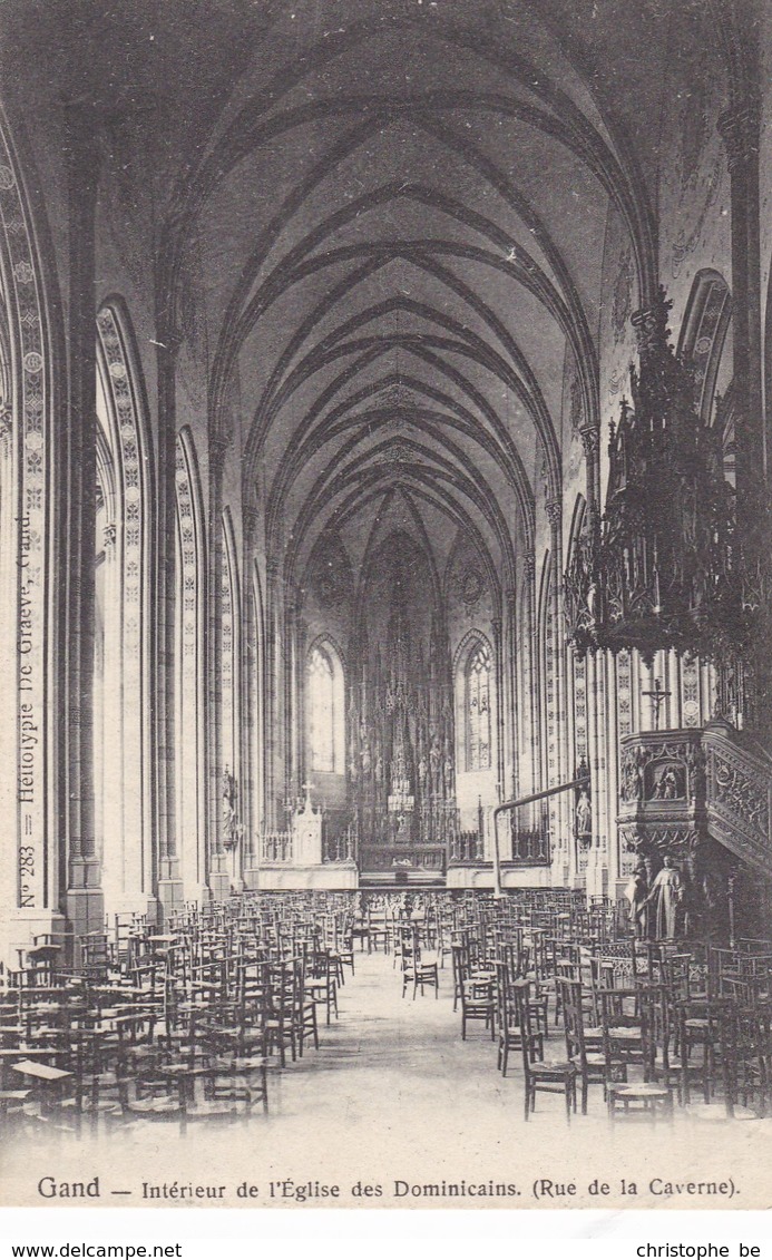Gent, Gand, Interieur De L'Eglise Des Dominicains (pk42833) - Gent