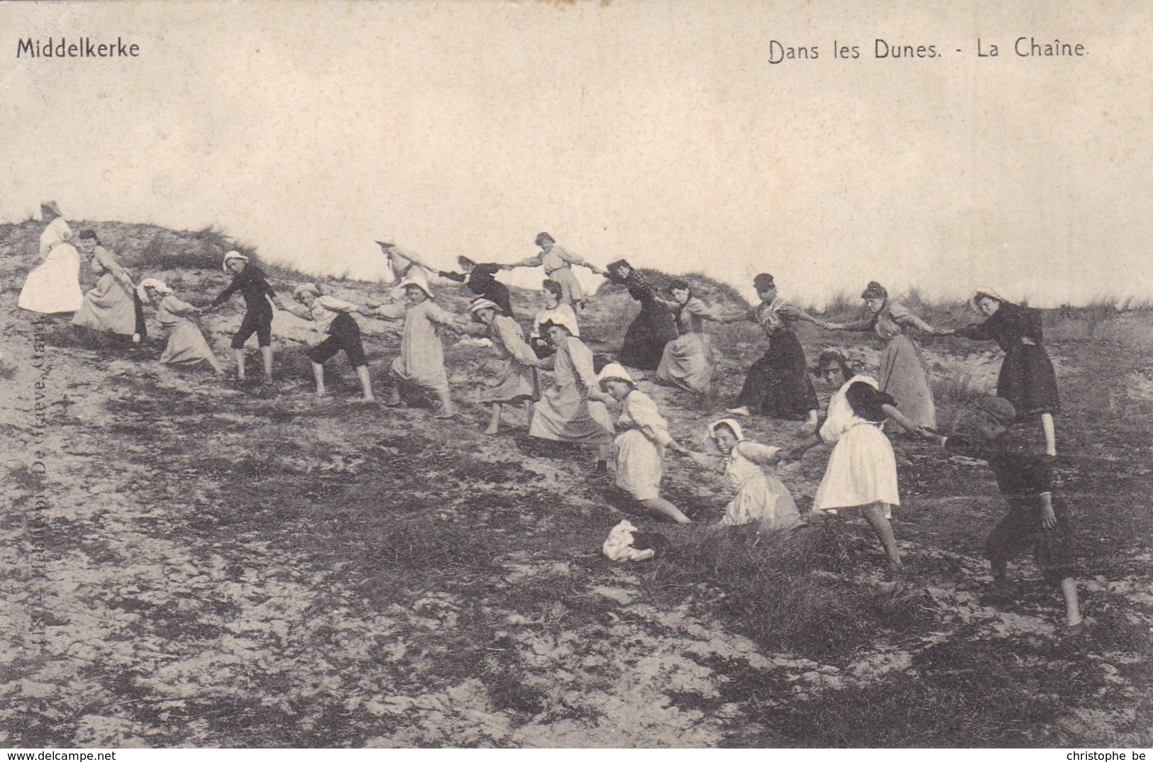 Middelkerke, Dans Les Dunes, La Chaine (pk42853) - Middelkerke