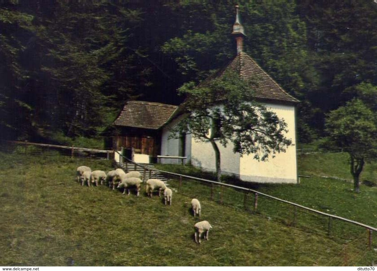 Fiueli Renft - Zelle Mit Kapelle Des Hl - Bruder Klaus - Formato Grande Viaggiata – E 4 - Zell