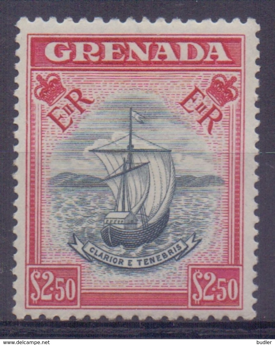 GRENADA :1951: Y.154 Dentelled/avec Trace De Charnière/hinged : ## La “Concepcion” ## : NAVIGATION, - Grenade (...-1974)