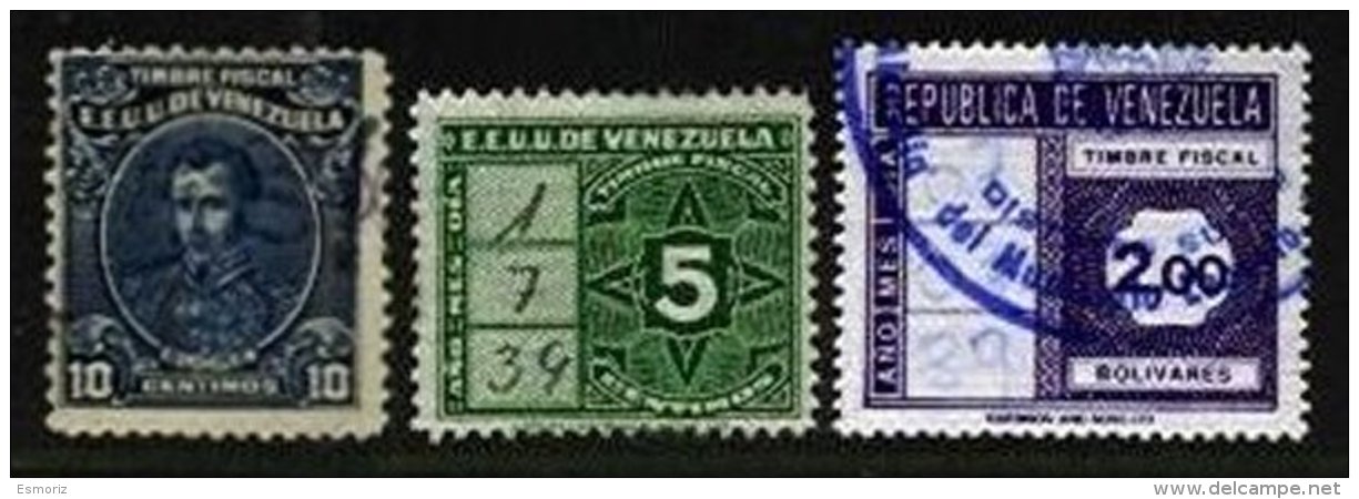 VENEZUELA, Revenues, Used, F/VF - Venezuela