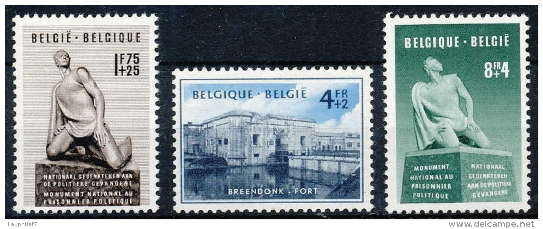 [71105]N° 860/62 - Prisonniers Politiques, Au Profit De L'erection D'un Monument National à Breendonk - Unused Stamps