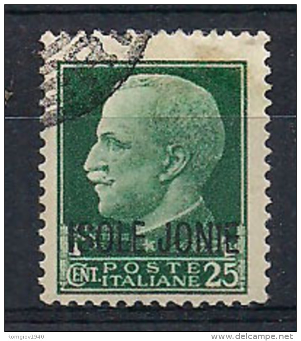 ISOLE JONIE 1941    EFFIGE   SASS. 4    USATO  VF - Ionische Eilanden