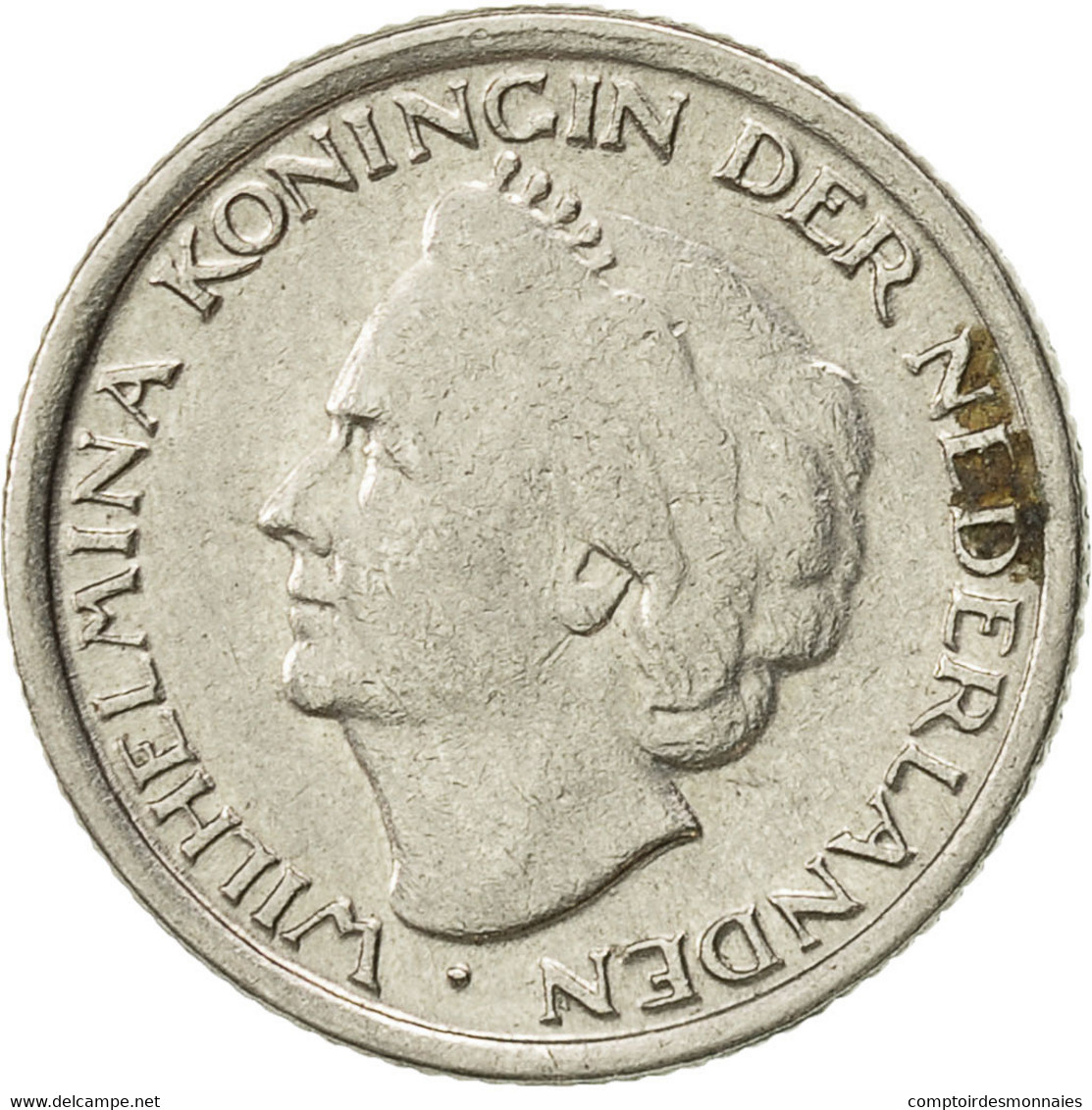 Monnaie, Pays-Bas, Wilhelmina I, 10 Cents, 1948, TB+, Nickel, KM:177 - 10 Cent