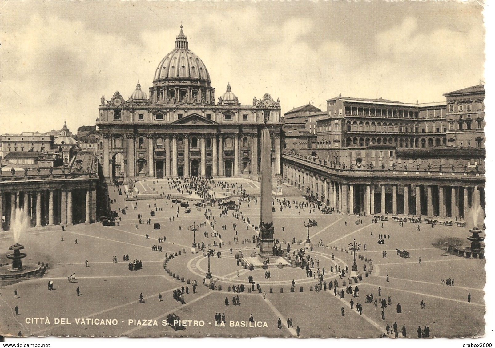 Y&T N°135X4 VATICAN   Vers  FRANCE 1955  2 SCANS - Lettres & Documents