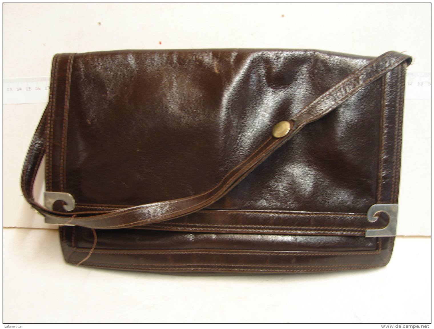 Lot. 867. Ancien Sac De Dame En Cuir Pierre Cardin Paris. - Purses & Bags