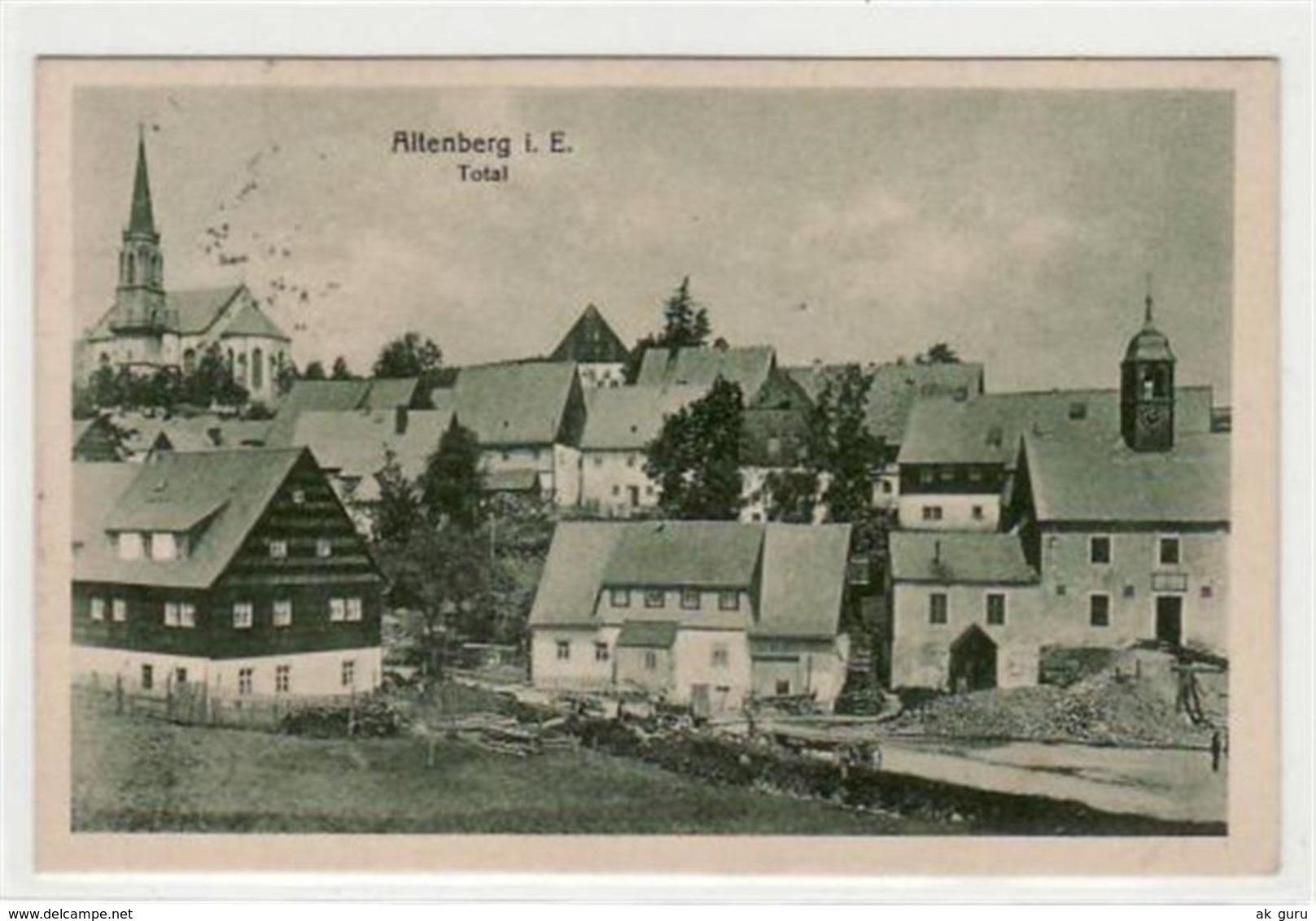 39029472 - Altenberg Gelaufen Von 1926. Leichte Stempelspuren, Sonst Gut Erhalten. - Altenberg