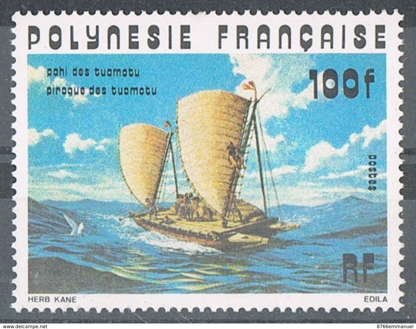 POLYNESIE N°114 N** - Unused Stamps