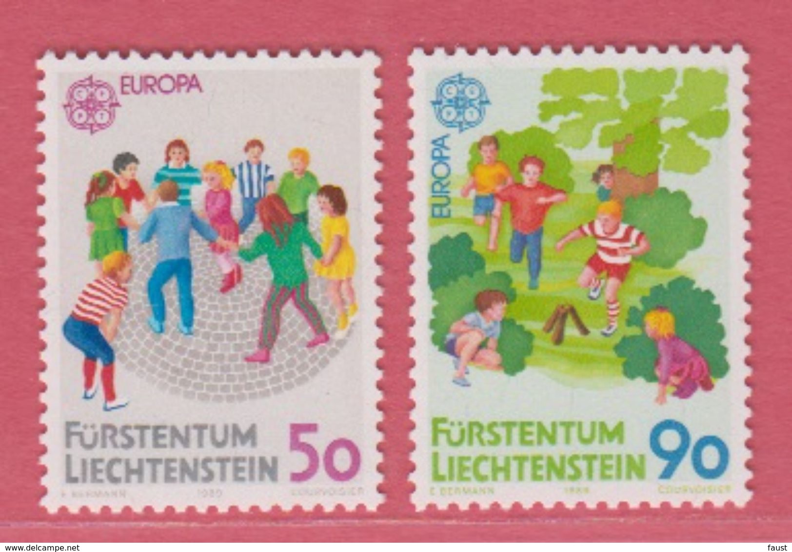 1989 ** (sans Charn., MNH, Postfrish)  Mi  960/1 	Yv  901/2 	 ZUM  901/2 - Neufs