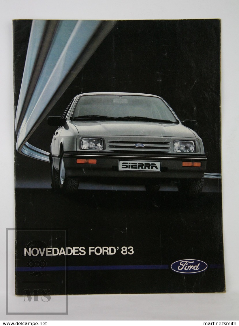 Vintage 1983 Ford Spanish Advertising Sales Brochure/ Catalogue - Motos