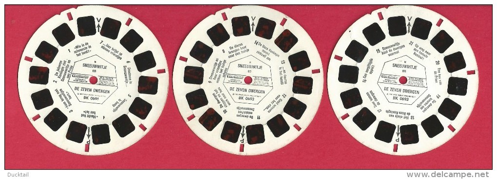 View Master - BK 0691/93 - Sneeuwwitje En De Zeven Dwergen - 1980 - Lot 151 - Visionneuses Stéréoscopiques