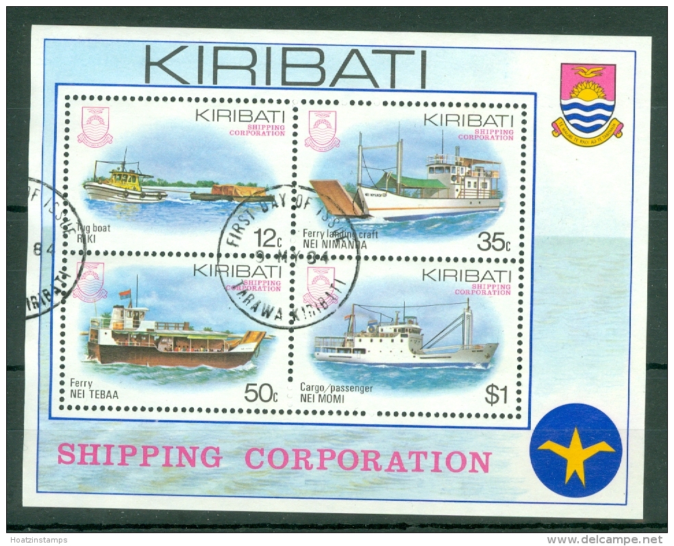 Kiribati: 1984   Kiribati Shipping Corporation  M/S  Used - Kiribati (1979-...)