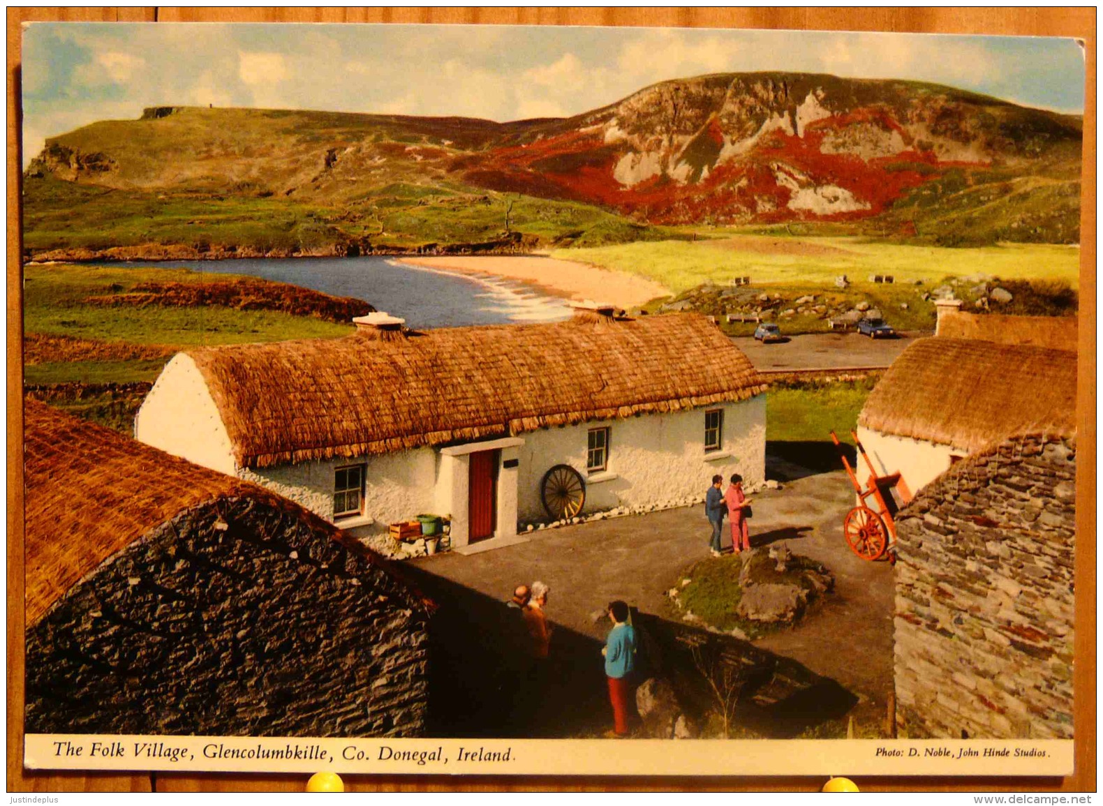 GLENCOLUMBKILLE THE FOLK VILLAGE IRELAND IRLANDE SCAN R/V - Donegal