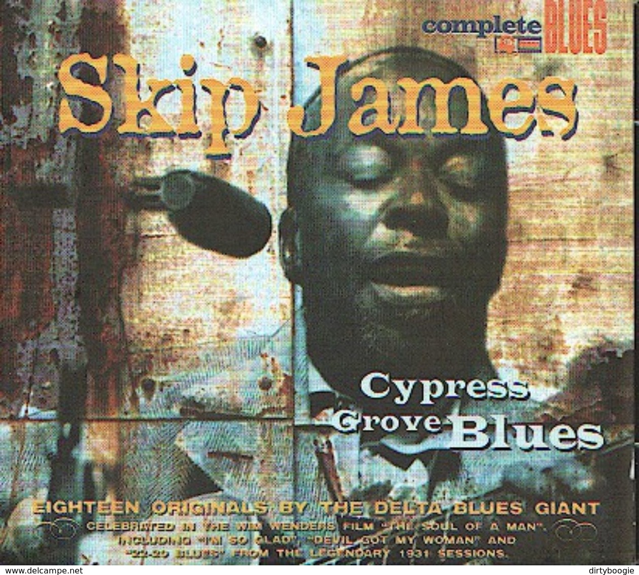 Skip JAMES - Cypress Grove Blues - CD - Blues