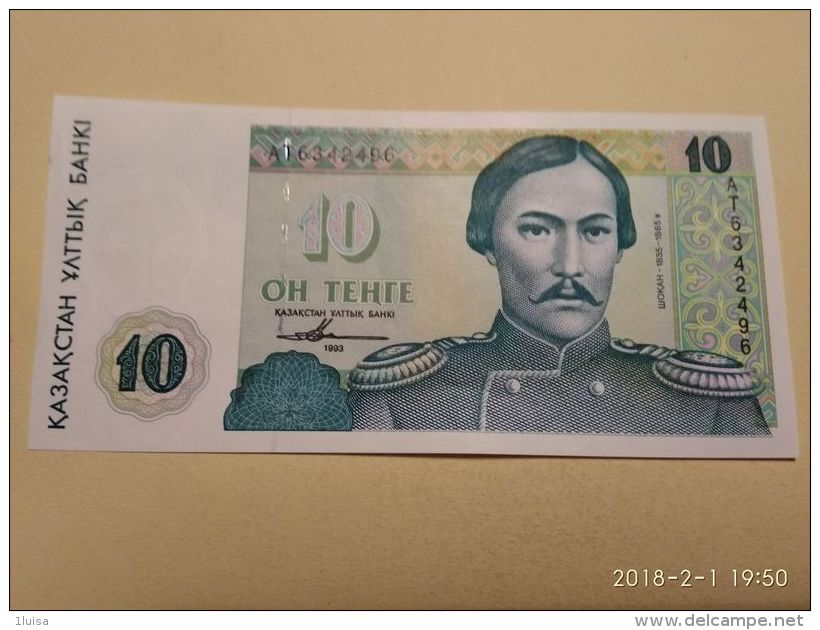 10 Tenge 1993 - Kazakhstán