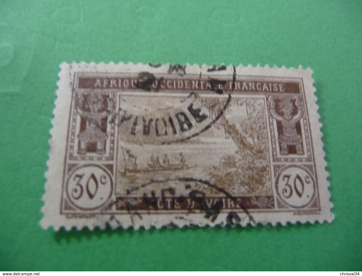 TIMBRE   COTE  D'IVOIRE    N  49      COTE  2,40  EUROS   OBLITERE - Used Stamps