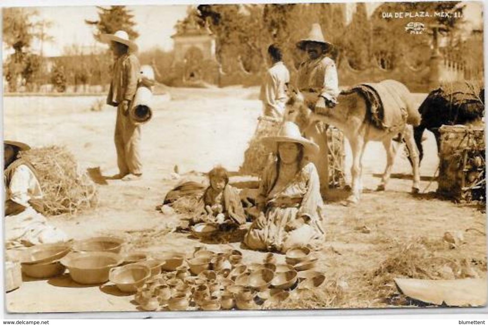 CPA Mexique Mexico Non Circulé Type Métier Carte Photo - Mexique