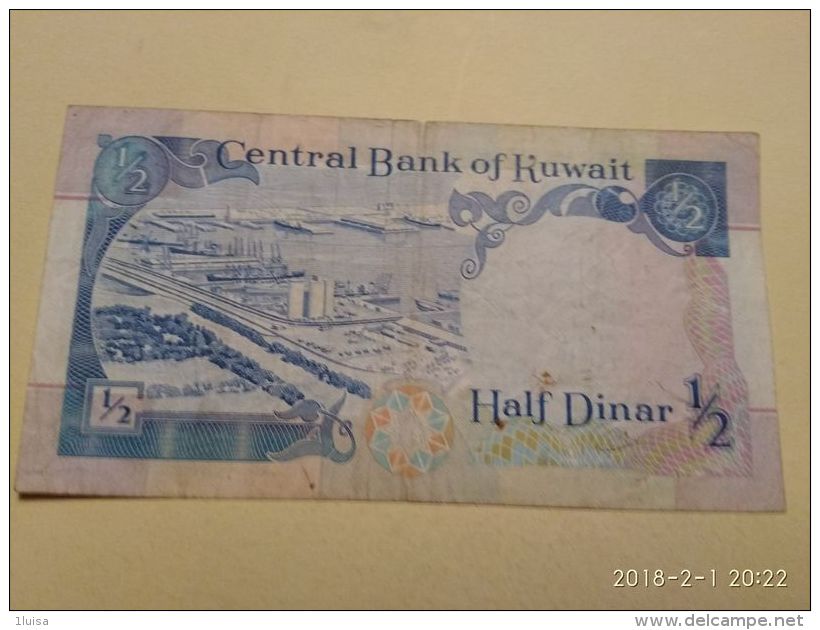 1/2 Dinaro 1968 - Kuwait