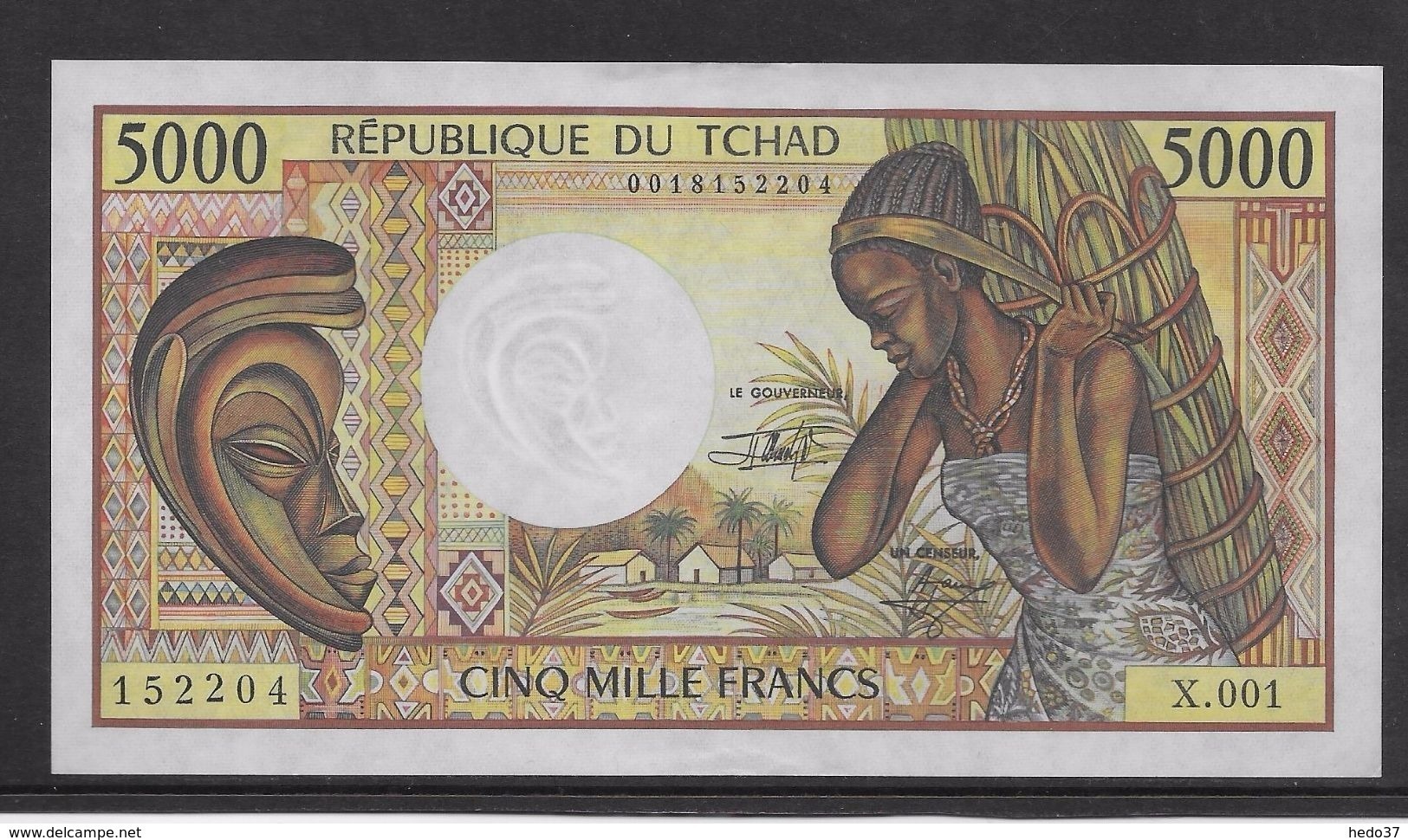 Tchad - 5000 Francs 1984/1991 - Pick N°11 - SPL - Tchad
