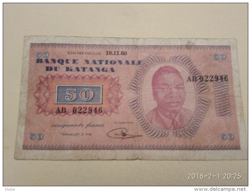 50  Francs 1960 - Autres - Afrique