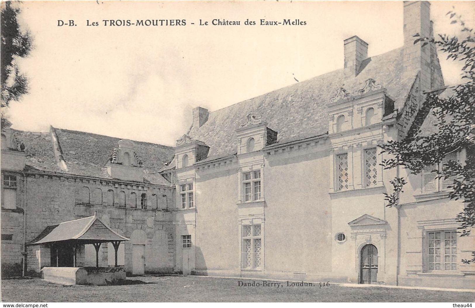 ¤¤   -  LES TROIS-MOUTIERS   -   Chateau Des Eaux-Melles    -  ¤¤ - Les Trois Moutiers