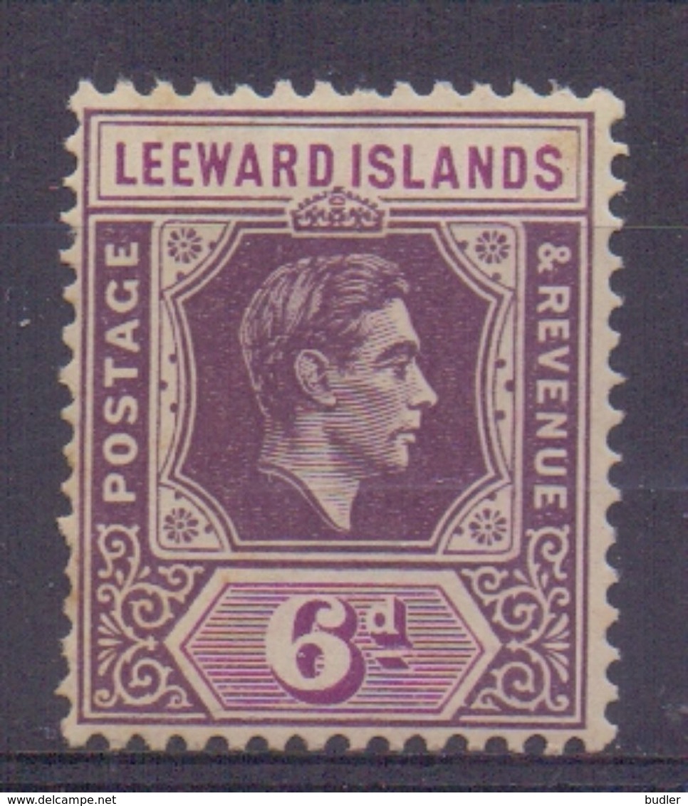 LEEWARD ISLANDS :1938-1947: Y.96-98 Dentelled/neufs/MNH : ## George VI  ##. - Leeward  Islands