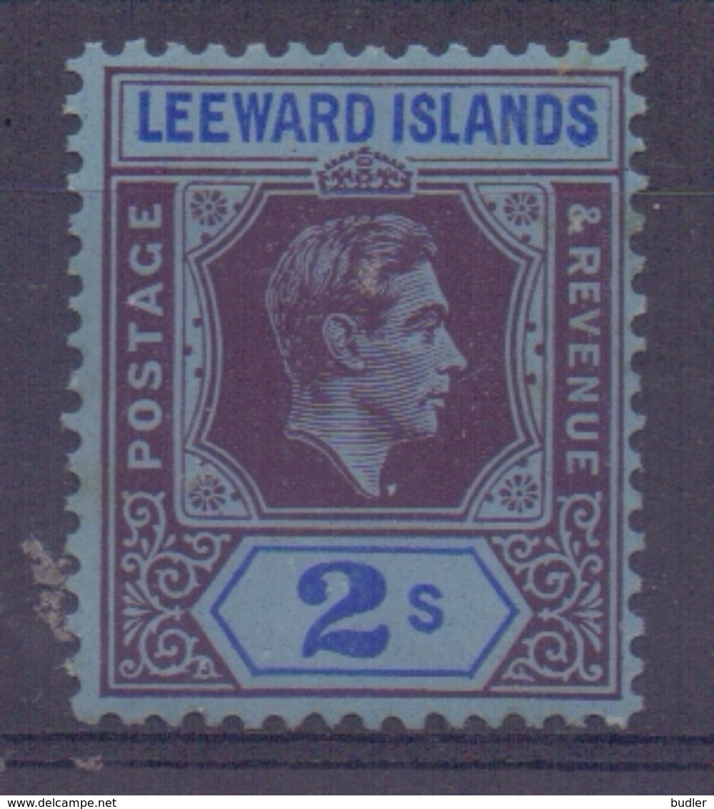LEEWARD ISLANDS :1938-1947: Y.96-98 Dentelled/neufs/MNH : ## George VI  ##. - Leeward  Islands