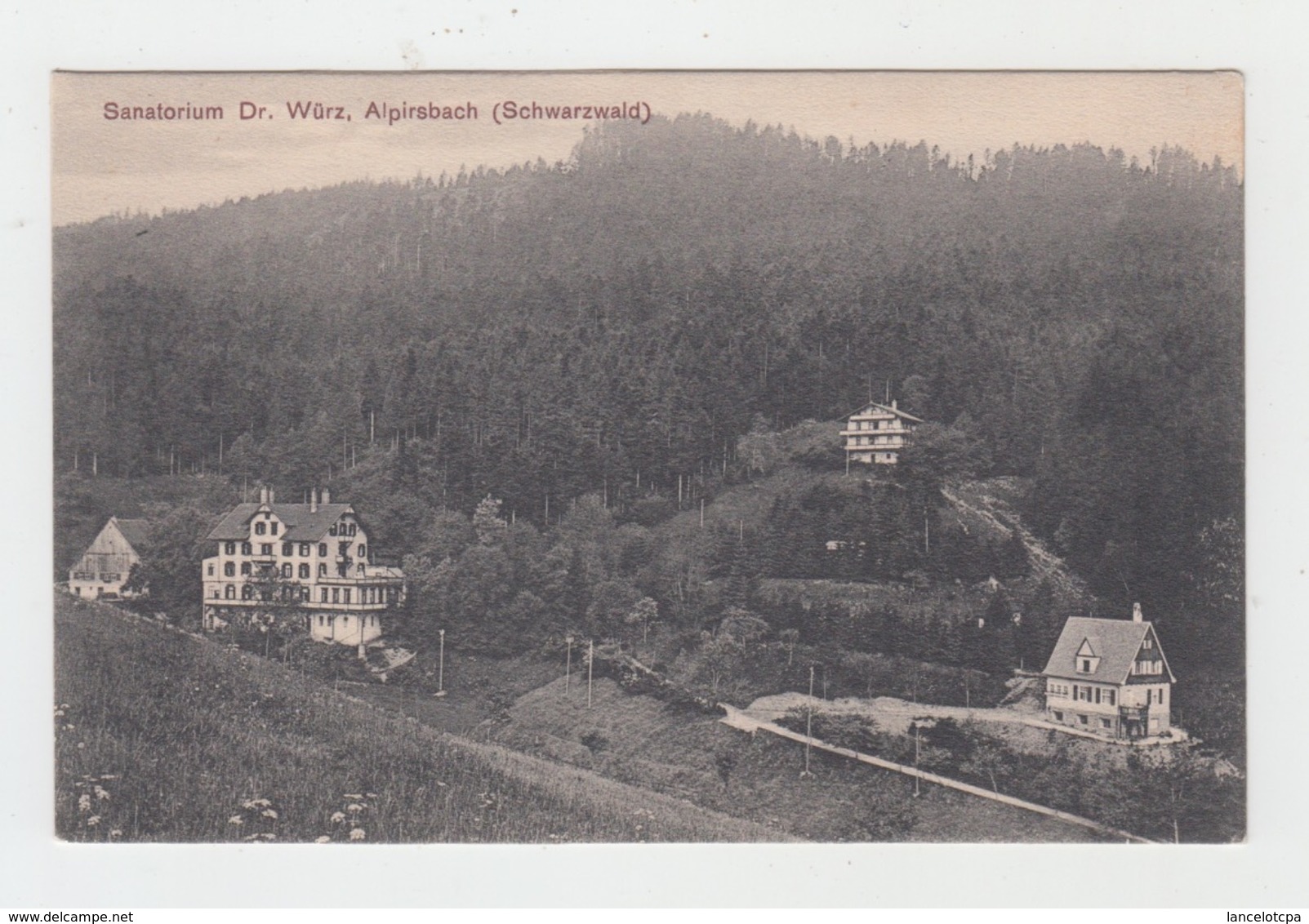 SANATORIUM Dr. WÜRZ / ALPIRSBACH (SCHARZWALD) - Alpirsbach
