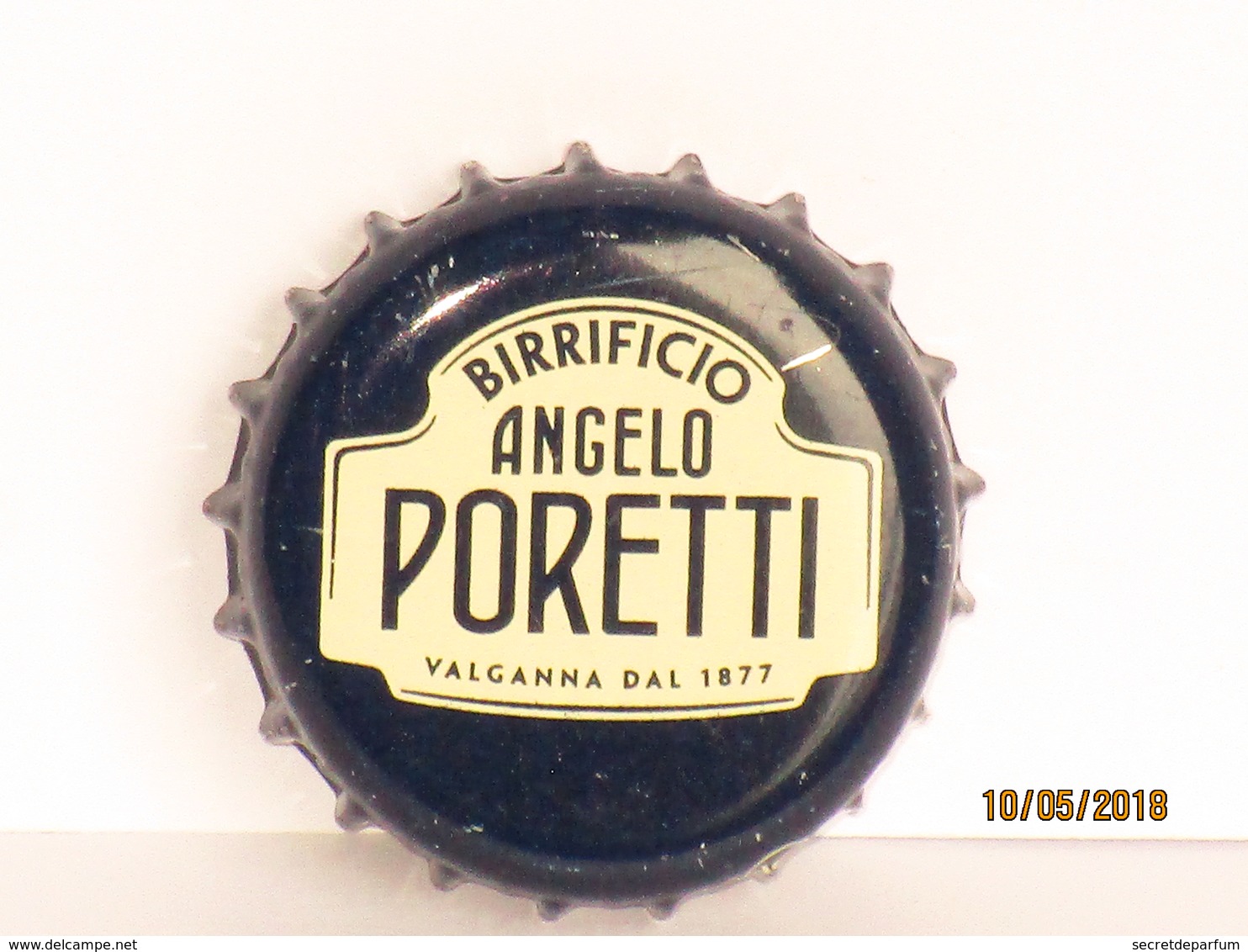 Capsules Ou Plaques De Muselet  Bière ANGELO PORETTI - Bier