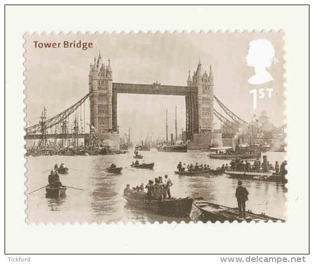 GRANDE-BRETAGNE - 2002 - TP  Autoadhésif  YT 2378  - SG N°2314 - NEUF  LUXE ** MNH - Pont De Londres, Tower Bridge - Unused Stamps