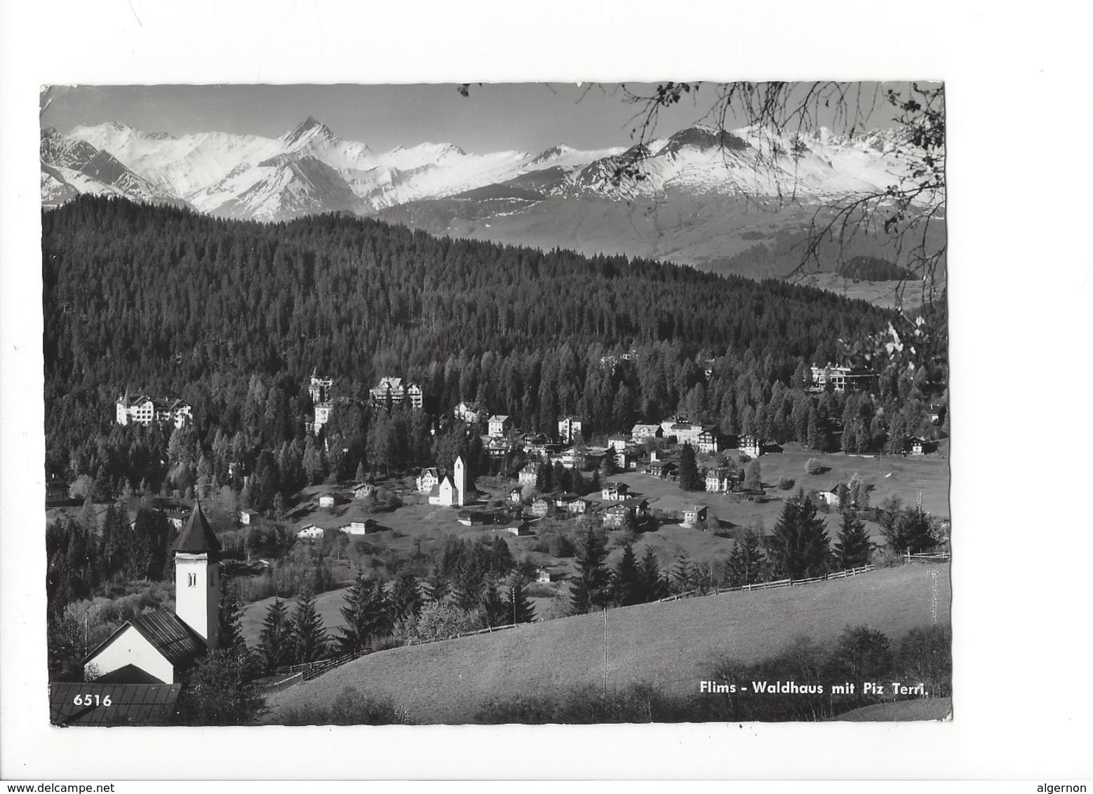 19245 - Flims Waldhaus Mit Piz Terri (format 10 X 15) - Flims