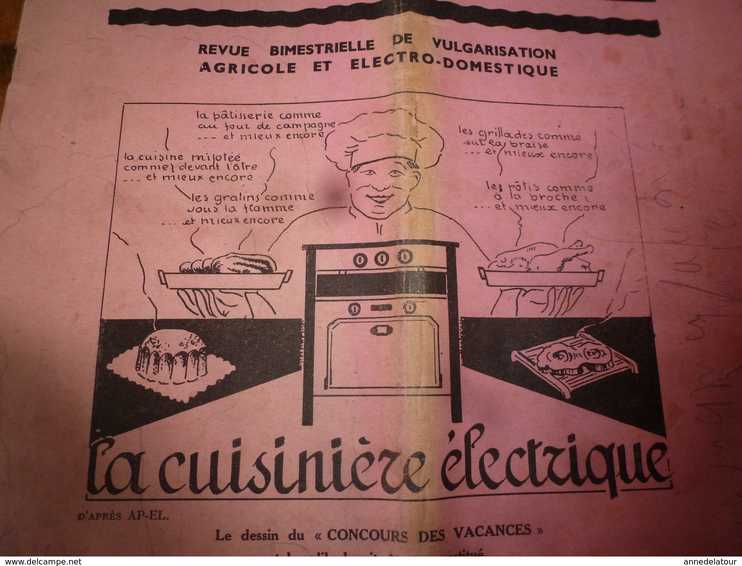 1933  LE RURAL MODERNE :Conserver Les Fruits; Les Asperges; L'eau Potable Dans Les Hameaux;Les Bons Conseils;etc - Autres & Non Classés