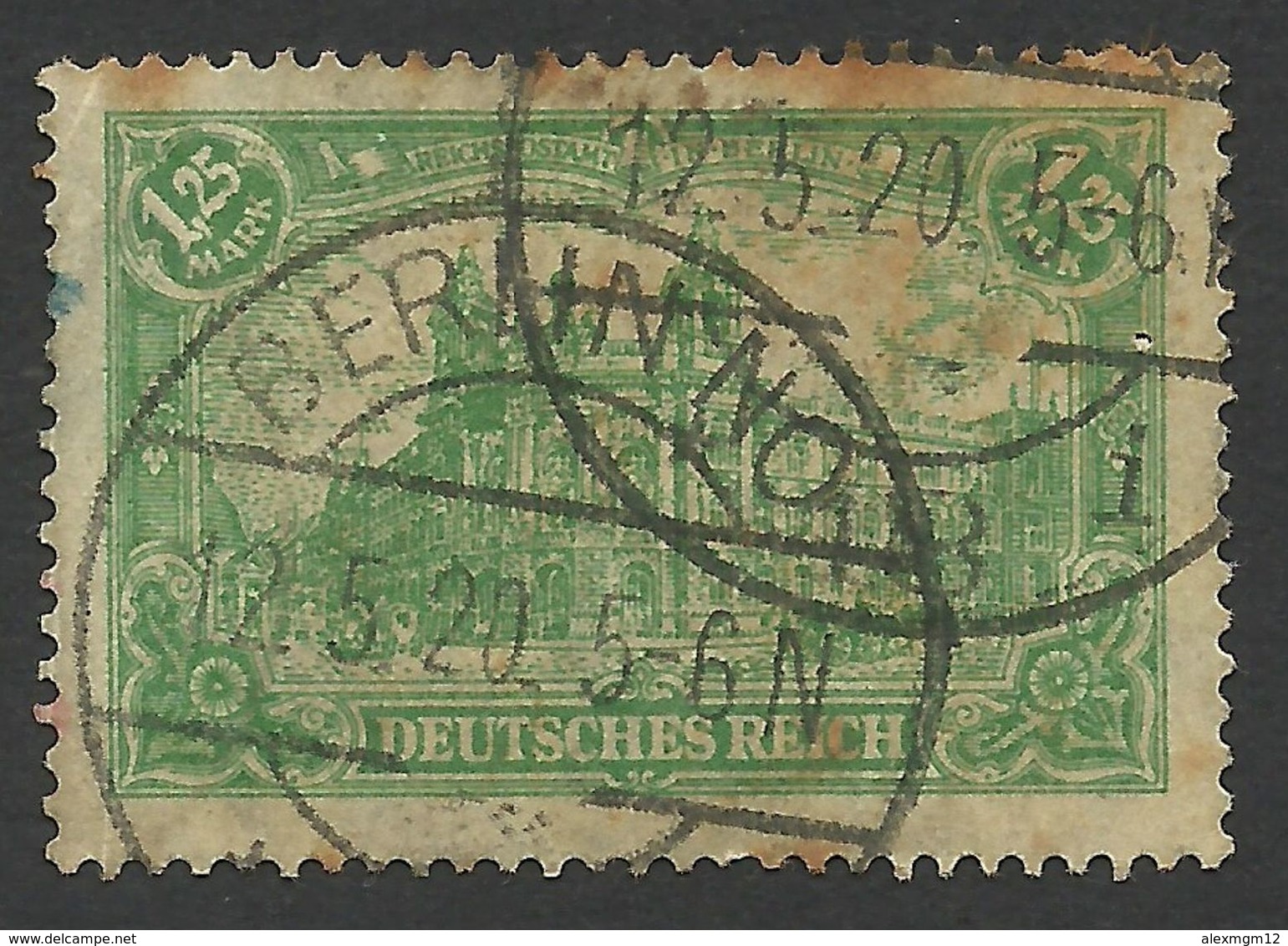 Germany, 1,25 M. 1920, Sc # 112, Mi # 113, Used, Berlin - Used Stamps