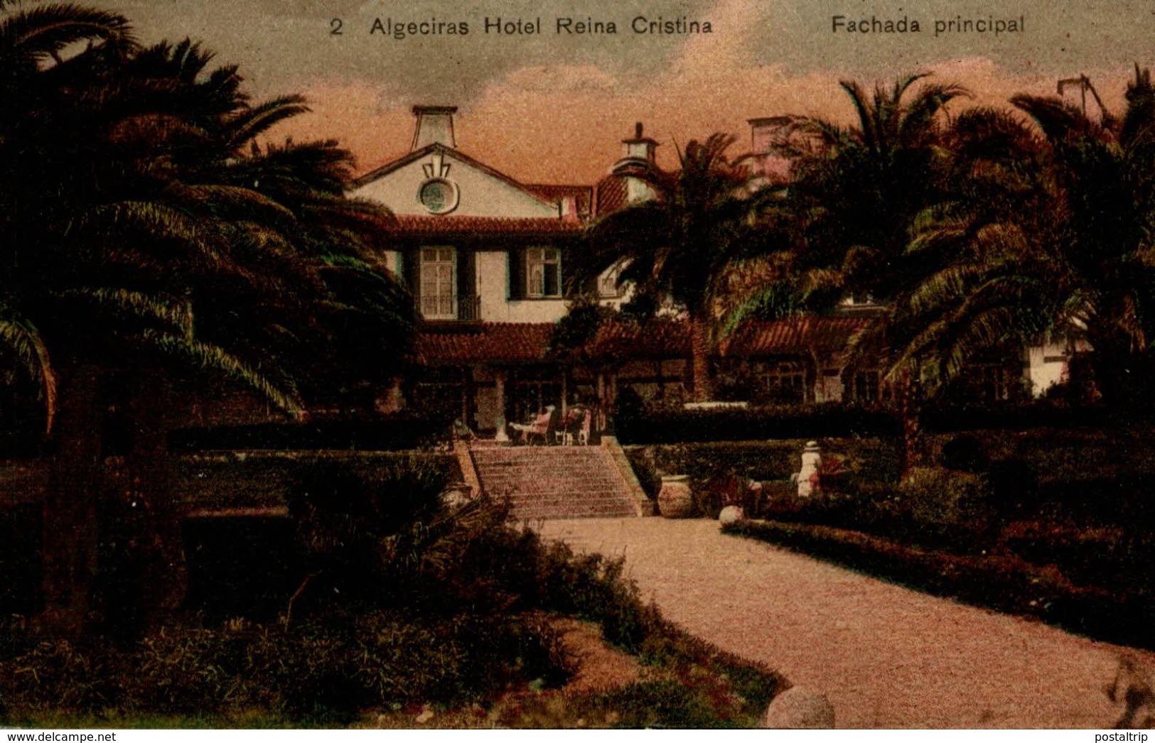 ALGECIRAS (CADIZ) - HOTEL REINA CRISTINA - Cádiz