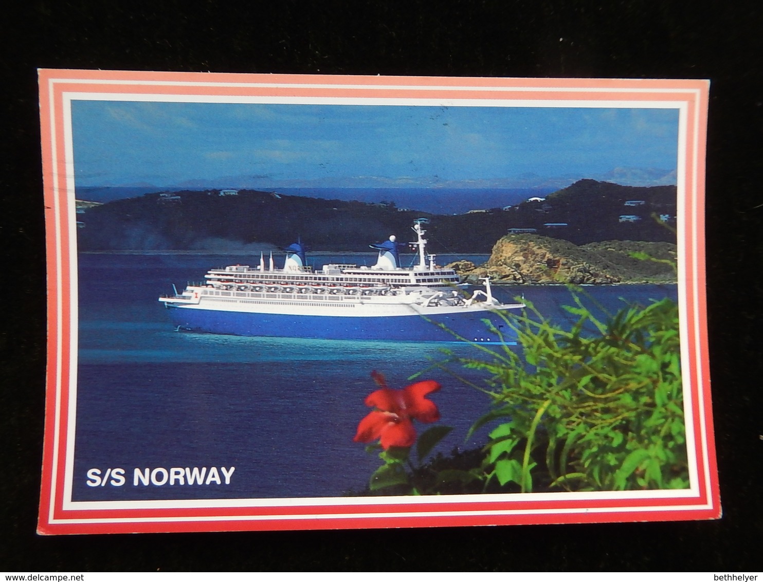 CPSM - S/S NORWAY - LUXURY LINER- TIMBREE 1997 -  R11639 - Steamers